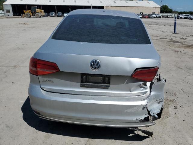 3VW2K7AJ6FM413210 - 2015 VOLKSWAGEN JETTA BASE SILVER photo 6