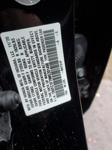 19XFC1F79ME201498 - 2021 HONDA CIVIC EXL Qara foto 12