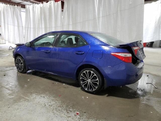 2T1BURHE0GC677373 - 2016 TOYOTA COROLLA L BLUE photo 2