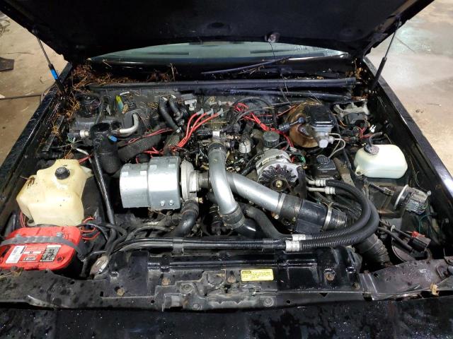 1G4GJ1176HP455902 - 1987 BUICK REGAL 黑色 照片 11