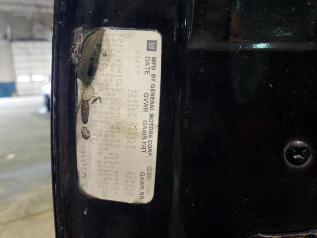 1G4GJ1176HP455902 - 1987 BUICK REGAL 黑色 照片 12