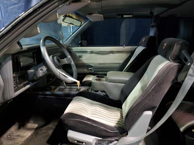 1G4GJ1176HP455902 - 1987 BUICK REGAL 黑色 照片 7