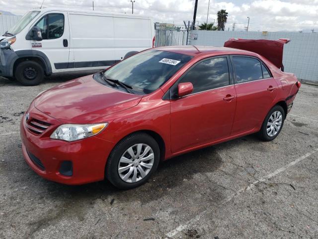 5YFBU4EE9DP177747 - 2013 TOYOTA COROLLA BASE RED photo 1