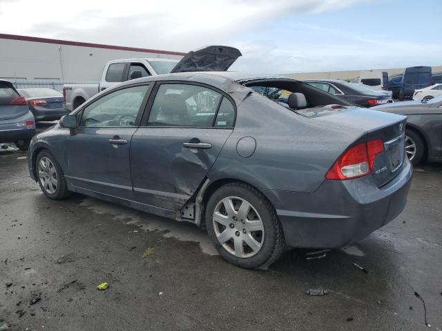 19XFA16569E050454 - 2009 HONDA CIVIC LX GRAY photo 2