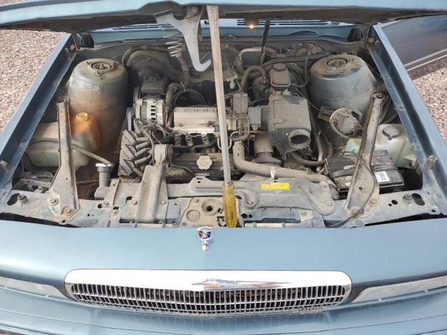 1G4AG54N3P6406201 - 1993 BUICK CENTURY SPECIAL BLUE photo 11