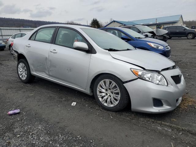 2T1BU40E49C018455 - 2009 TOYOTA COROLLA BASE SILVER photo 4