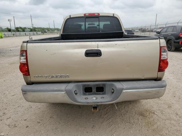5TBRU34166S459192 - 2006 TOYOTA TUNDRA ACCESS CAB SR5 BEIGE photo 6