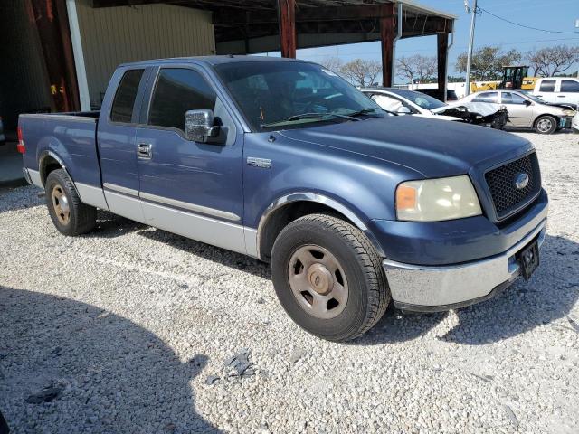 1FTPX12V36NB03983 - 2006 FORD F150 BLUE photo 4