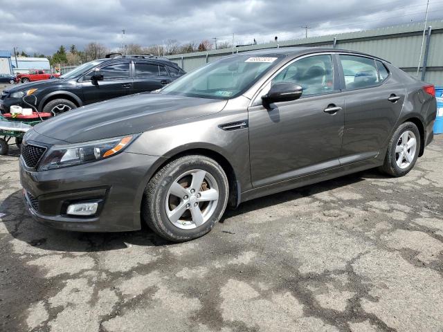 5XXGM4A70EG304294 - 2014 KIA OPTIMA LX GRAY photo 1