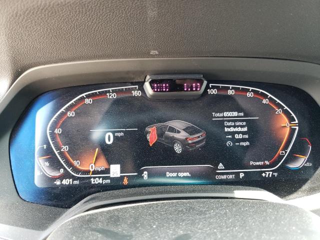 5UXCY6C01M9E57584 - 2021 BMW X6 XDRIVE40I WHITE photo 9