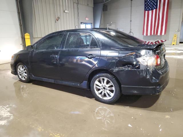 2T1BU40E39C165768 - 2009 TOYOTA COROLLA BASE შავი ფოტო 2