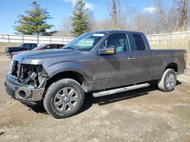 1FTFX1EF5DFD39980 - 2013 FORD F150 SUPER CAB GRAY photo 1