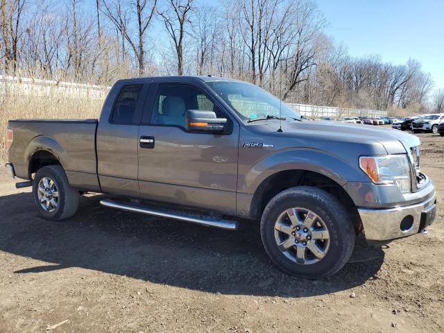 1FTFX1EF5DFD39980 - 2013 FORD F150 SUPER CAB GRAY photo 4