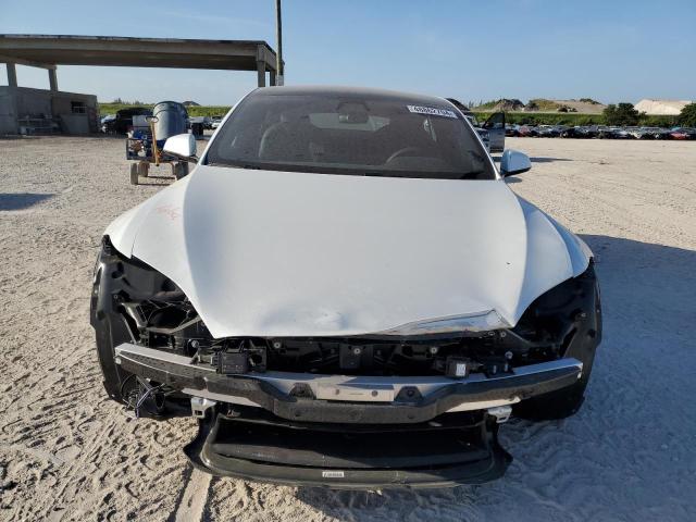 5YJSA1E54NF467141 - 2022 TESLA MODEL S 白色 照片 5