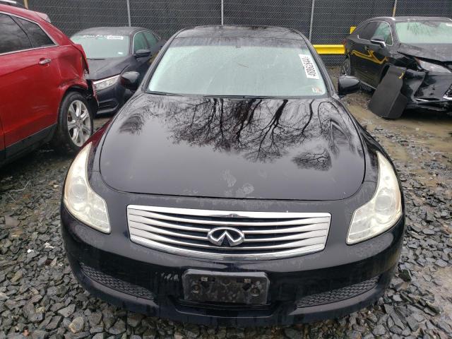 JNKBV61F87M809425 - 2007 INFINITI G35 BLACK photo 5