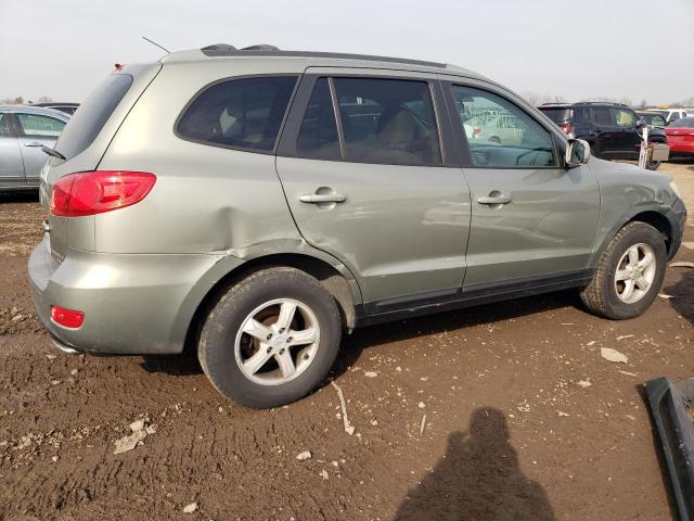 5NMSG73D07H034199 - 2007 HYUNDAI SANTA FE GLS GREEN photo 3