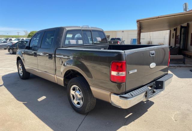 1FTRW12W06KB16549 - 2006 FORD F150 SUPERCREW GRAY photo 3