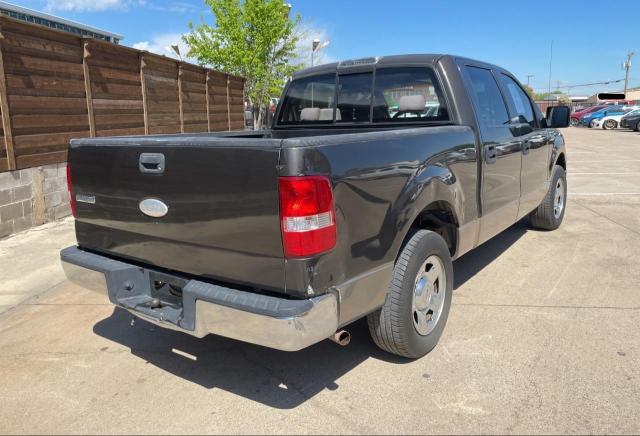 1FTRW12W06KB16549 - 2006 FORD F150 SUPERCREW GRAY photo 4