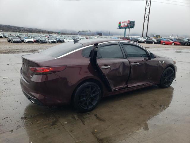 5XXGU4L32JG213404 - 2018 KIA OPTIMA EX BURGUNDY photo 3