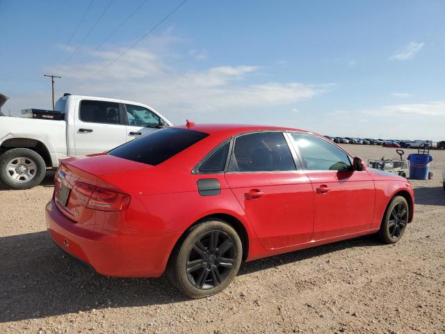 WAULF78K79N057559 - 2009 AUDI A4 2.0T QUATTRO RED photo 3