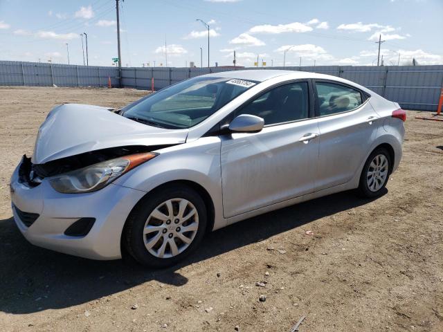 KMHDH4AE9DU555468 - 2013 HYUNDAI ELANTRA GLS SILVER photo 1