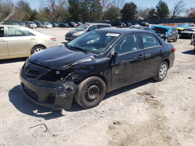 2T1BU4EE9DC098448 - 2013 TOYOTA COROLLA BASE BLACK photo 1