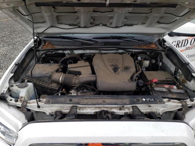 5TFSZ5AN2JX123183 - 2018 TOYOTA TACOMA ACCESS CAB WHITE photo 11