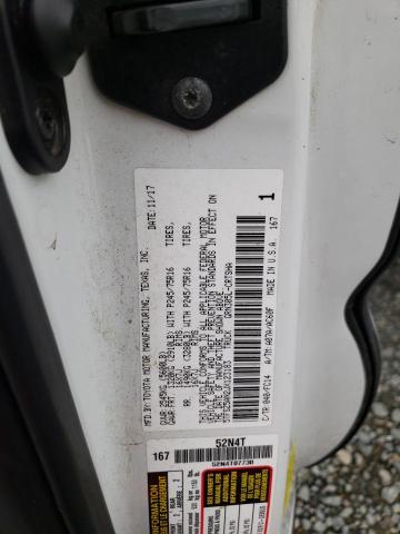 5TFSZ5AN2JX123183 - 2018 TOYOTA TACOMA ACCESS CAB თეთრი ფოტო 12