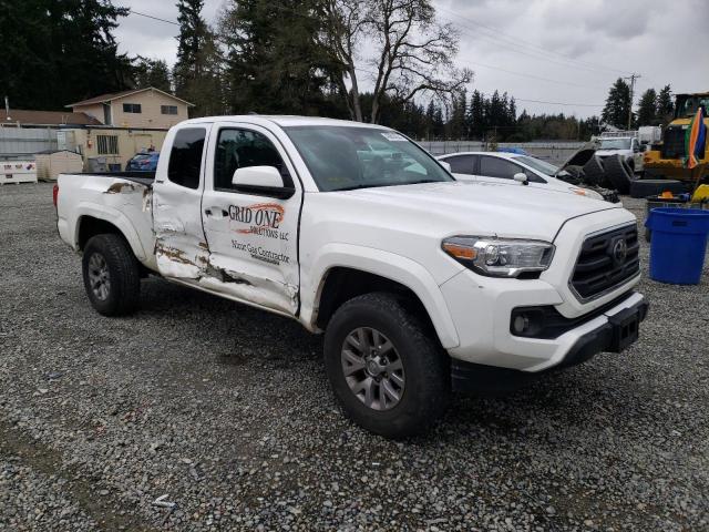 5TFSZ5AN2JX123183 - 2018 TOYOTA TACOMA ACCESS CAB თეთრი ფოტო 4