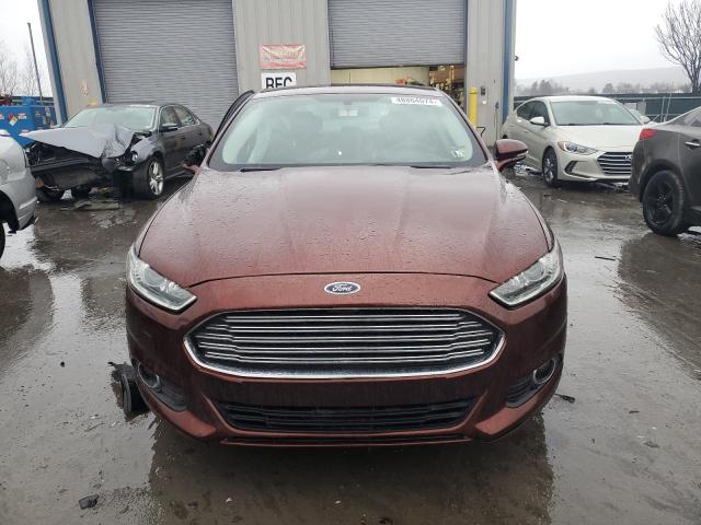 3FA6P0H7XGR101490 - 2016 FORD FUSION SE BURGUNDY photo 5