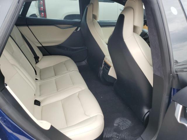 5YJSA1E47LF362470 - 2020 TESLA MODEL S BLUE photo 10