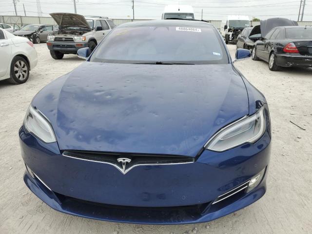 5YJSA1E47LF362470 - 2020 TESLA MODEL S BLUE photo 5