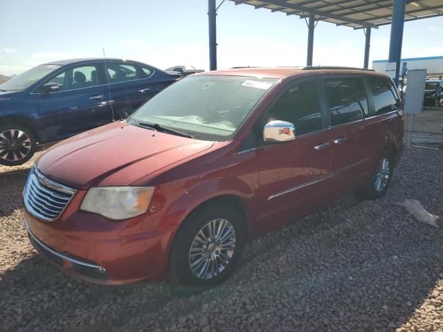 2C4RC1CG7ER133378 - 2014 CHRYSLER TOWN & COU TOURING L BURGUNDY photo 1
