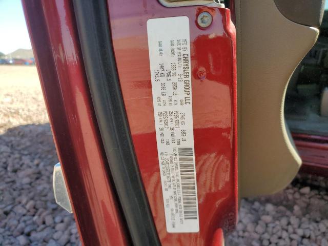 2C4RC1CG7ER133378 - 2014 CHRYSLER TOWN & COU TOURING L BURGUNDY photo 13