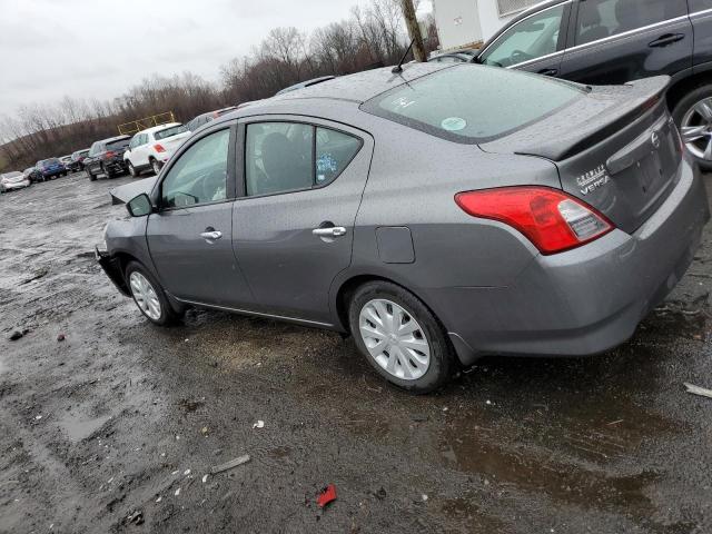 3N1CN7AP0HL901616 - 2017 NISSAN VERSA S GRAY photo 2