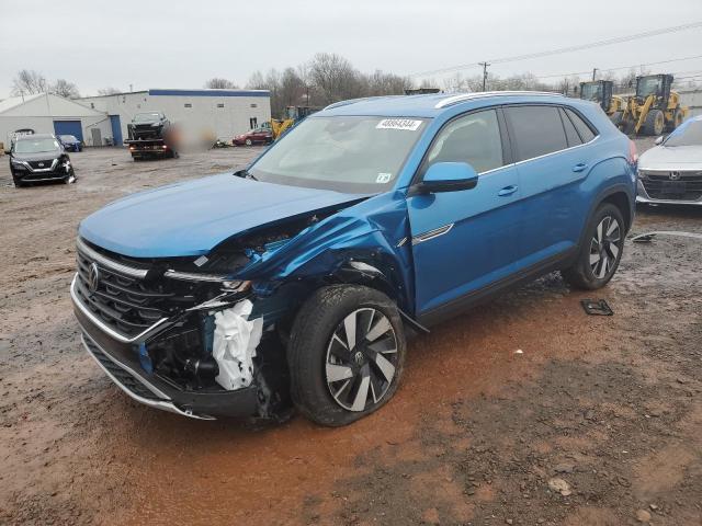 1V2HE2CA9RC222129 - 2024 VOLKSWAGEN ATLAS CROS SE BLUE photo 1