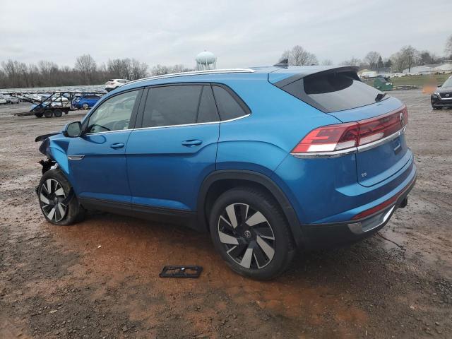 1V2HE2CA9RC222129 - 2024 VOLKSWAGEN ATLAS CROS SE BLUE photo 2
