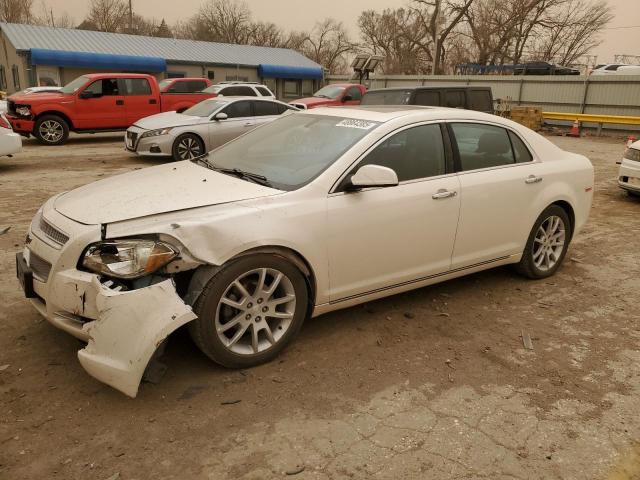 1G1ZG5E74CF315920 - 2012 CHEVROLET MALIBU LTZ WHITE photo 1
