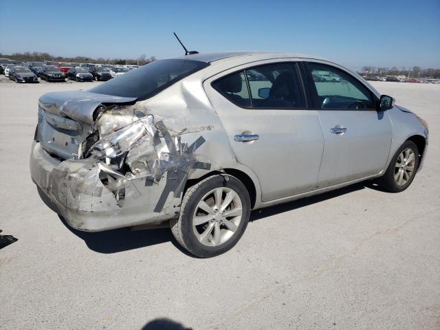 3N1CN7AP3GL826893 - 2016 NISSAN VERSA S SILVER photo 3