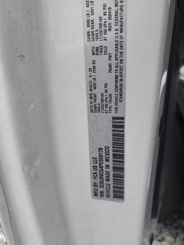 3C6LRVCG4PE559178 - 2023 RAM PROMASTER 2500 HIGH Ağ foto 10