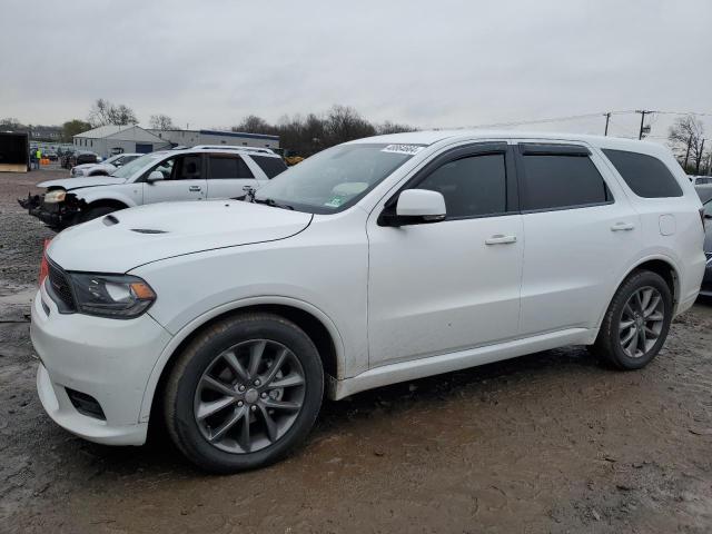 1C4RDJDG0JC290720 - 2018 DODGE DURANGO GT WHITE photo 1