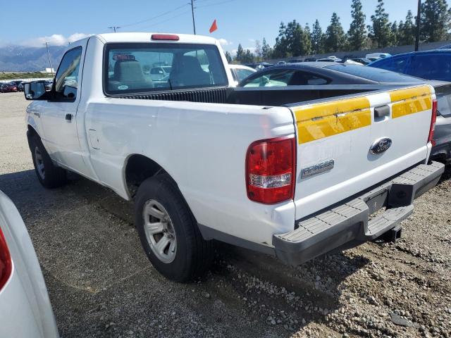 1FTYR10D89PA14475 - 2009 FORD RANGER WHITE photo 2