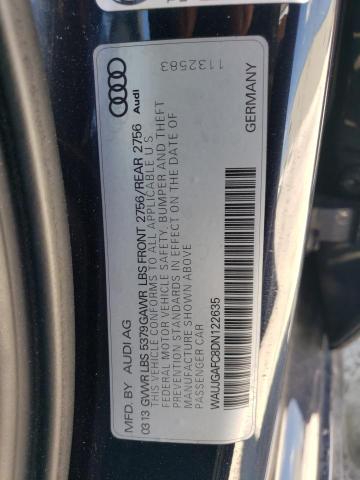 WAUJGAFC8DN122635 - 2013 AUDI A6 PRESTIGE 黑色 照片 12