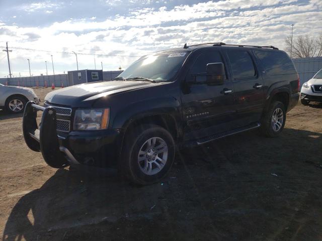 3GNFK16387G228546 - 2007 CHEVROLET SUBURBAN K1500 BLACK photo 1