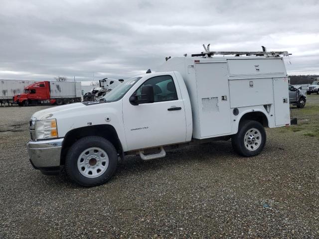 1GB3CZCG0CF184735 - 2012 CHEVROLET SILVERADO C3500 WHITE photo 1