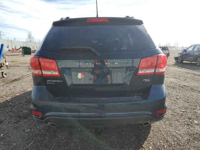 3C4PDDFG3DT597426 - 2013 DODGE JOURNEY R/T BLUE photo 6