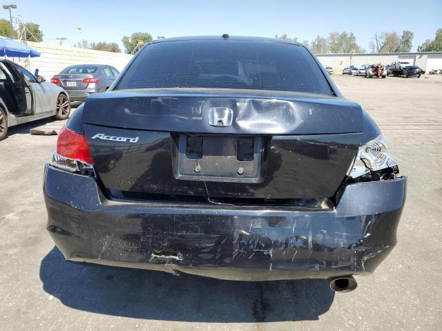 1HGCP26828A002048 - 2008 HONDA ACCORD EXL BLACK photo 6