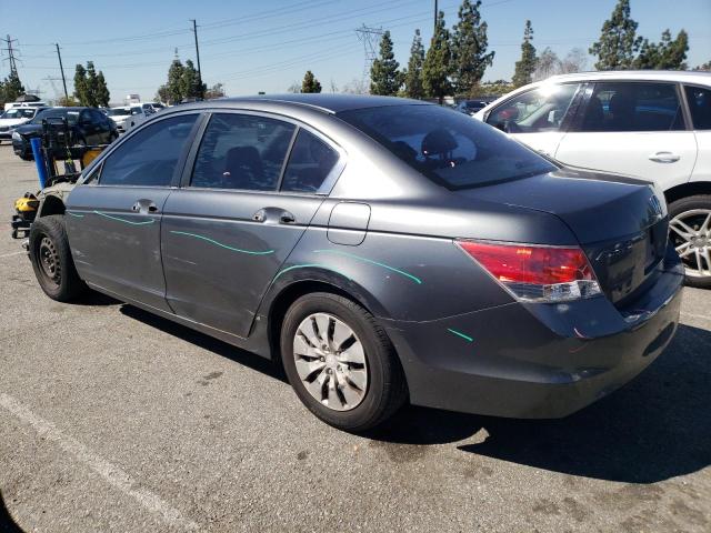 1HGCP2F30AA187114 - 2010 HONDA ACCORD LX GRAY photo 2