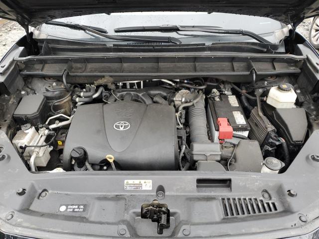 5TDGZRBH6MS557459 - 2021 TOYOTA HIGHLANDER XLE 黑色 照片 12