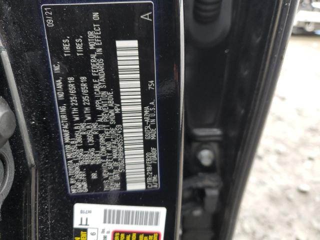 5TDGZRBH6MS557459 - 2021 TOYOTA HIGHLANDER XLE 黑色 照片 13